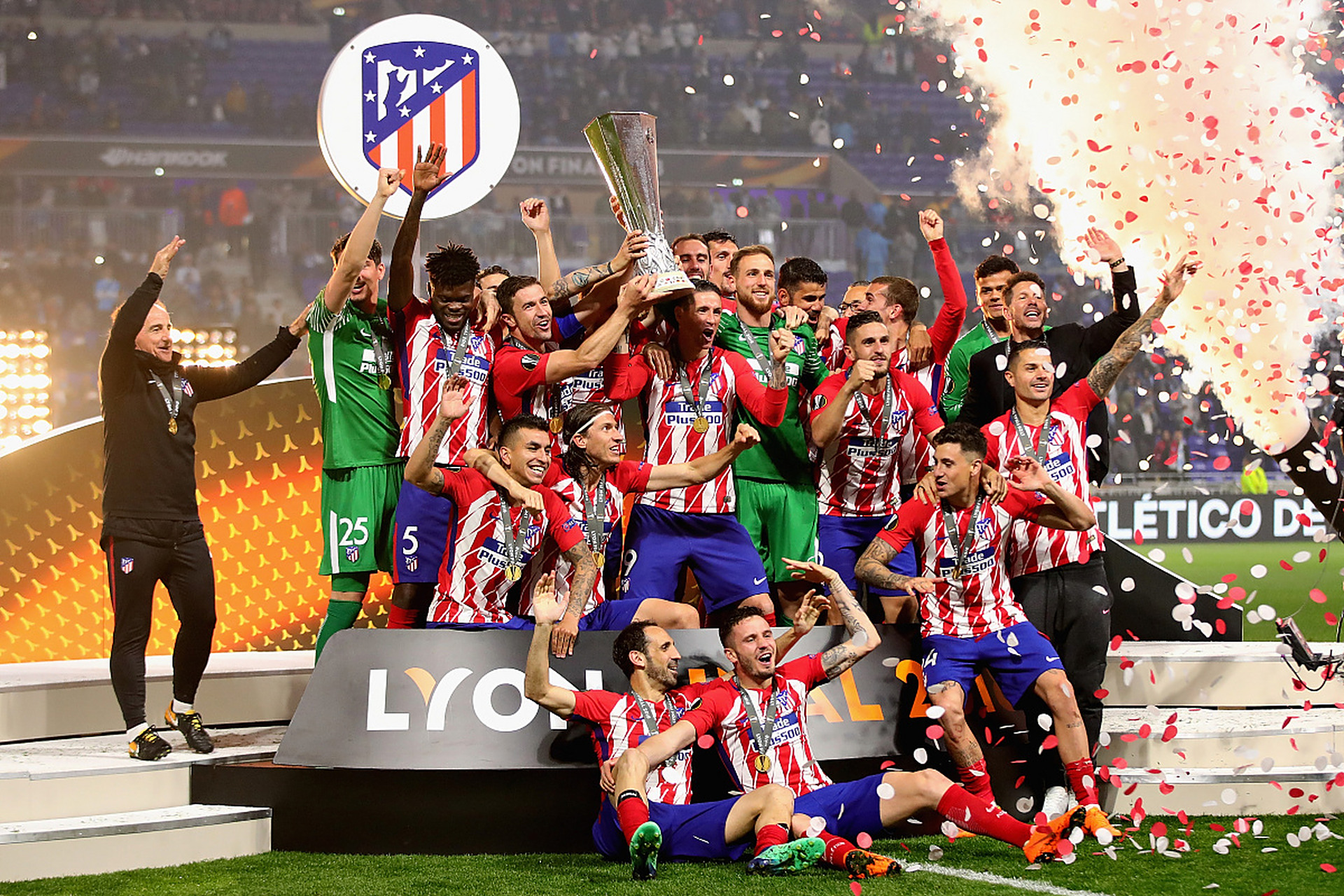 马德里竞技队在比赛中表现出色