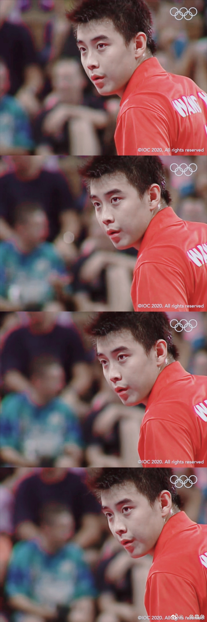 奥地利乒乓球队强势比利时乒乓球队，王皓统治全场