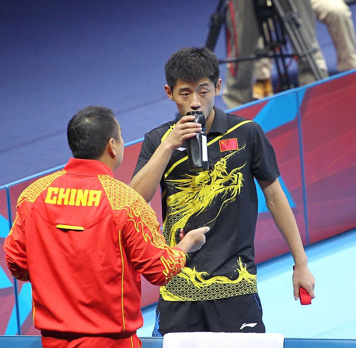 英国乒乓球队险胜比利时乒乓球队，张继科制霸全场的简单介绍