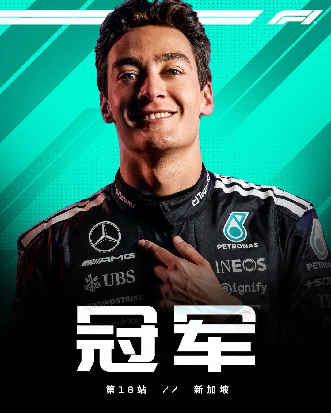 关于阿斯顿马丁险胜哈斯车队,拉塞尔高光表现的信息 关于阿斯顿马丁险胜哈斯车队,拉塞尔高光表现的信息