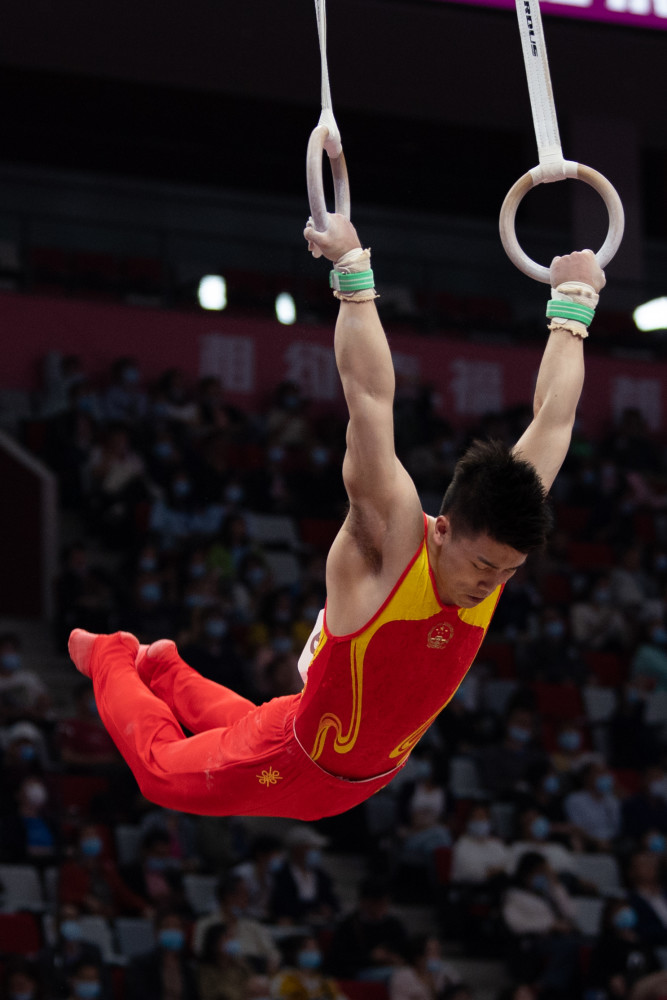 体操男子个人全能决赛大赛场上精彩纷呈的简单介绍